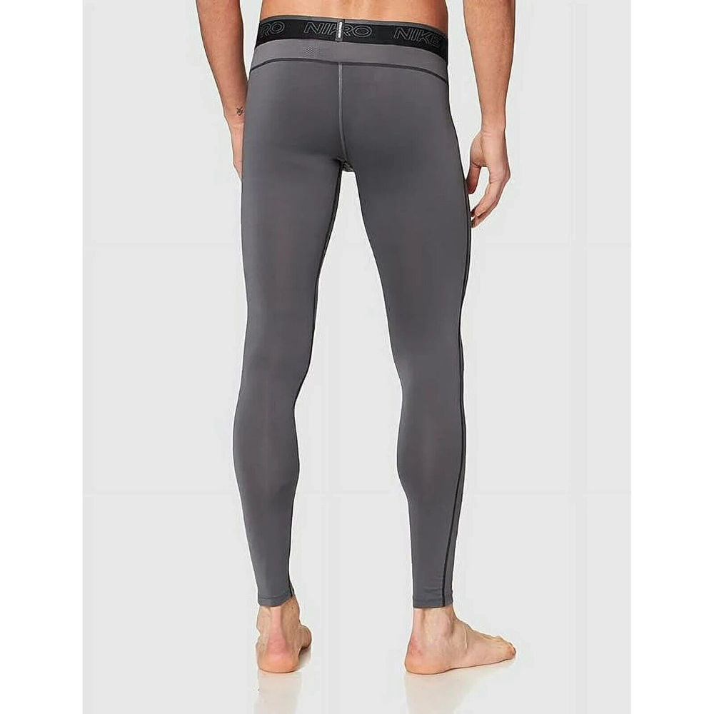 Nike Pro Dri Fit Men's Training Tights Iron Grey Black S Small NWT - Picture 2 of 3
